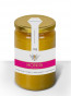 Gewährverschlussetikett "Bee Stripes" in Pink für 1 kg Gläser