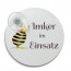 Wetterfeste Plakette "Imker-imEinsatz"