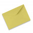 Briefumschlag, gelb, gummiert