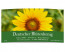 Kleine Honigglas-Etiketten "Sunpower" in Dunkelgrün