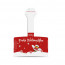 Gewährverschlussetikett "Weihnachtsbiene"
