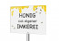 Aluverbundschild Frischer Honig