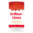 kleines Flaschenetikett "Erdbeer-Limes"